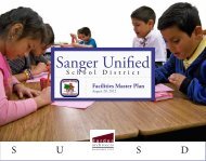 Facilities Master Plan - Sanger Unified School District