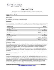 BlueMap Detection Kit Application Notes - Ventana Medical Systems