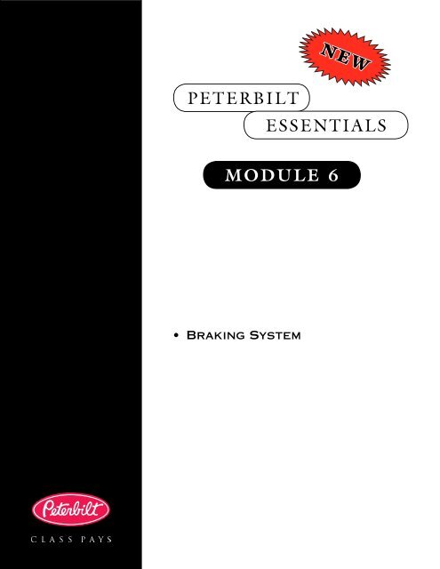 PETERBILT Module 6 ESSENTIALS NEW - Peterbilt Motors Company