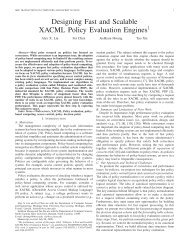 Designing Fast and Scalable XACML Policy Evaluation Engines