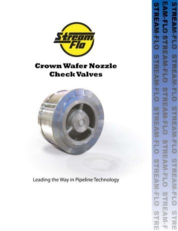 Crown Wafer Nozzle Check Valves - Stream Flo