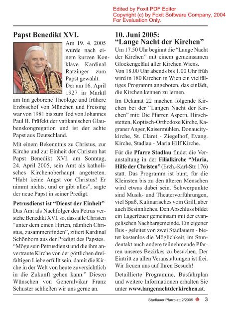 Pfarrblatt.2005.2.f.rbig.qxd (Page 1) - 22., Pfarre Stadlau
