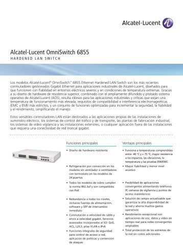 Alcatel-Lucent OmniSwitch 6855