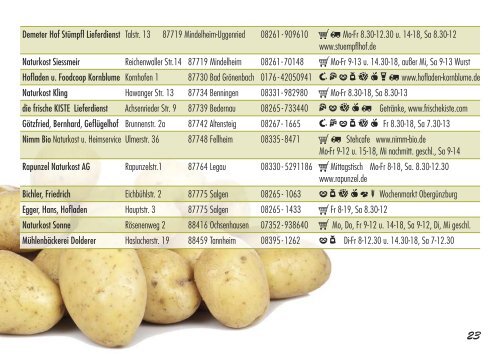 kostenloser Download als PDF-Datei [1,8 MB] - Bio-Ring AllgÃ¤u e.V.