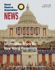 Information Track for New Naval Reservists