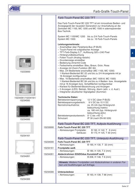 Katalog 2008_F_ohne Preise.vp - ABI Sicherheitssysteme GmbH