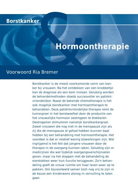 Borstkanker & Hormoontherapie - Chirurg en operatie