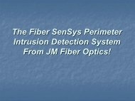 LAX Fiber Optic Perimeter Proposal - JM Fiber Optics, Inc.