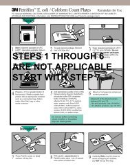 3M Petri Film Use Instructions