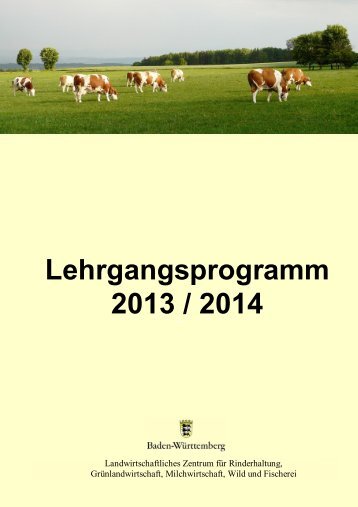 Lehrgangsprogramm