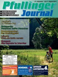 Journal Ausgabe August 2012.indd - beim Pfullinger Journal