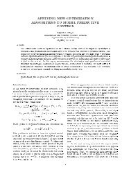 applying new optimization algorithms to model predictive control