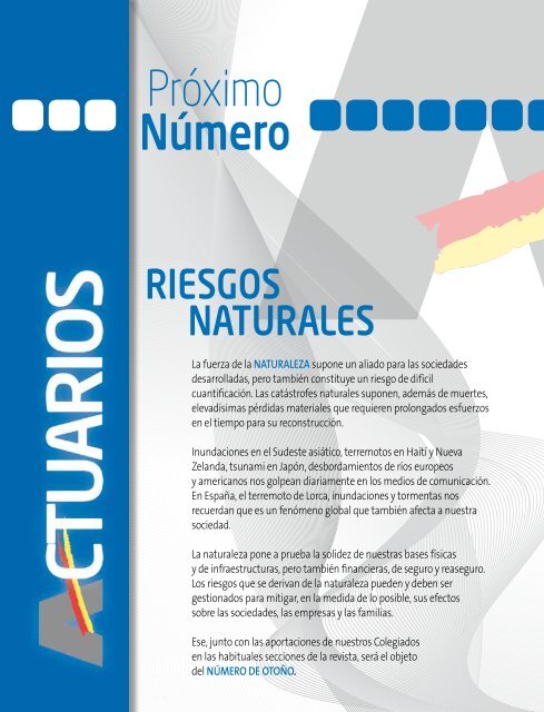 REVISTA COMPLETA (pdf) - Instituto de Actuarios EspaÃ±oles
