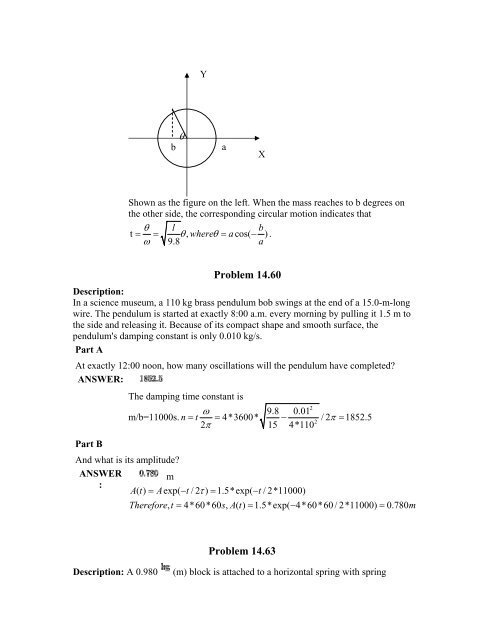 Good Vibes: Introduction to Oscillations