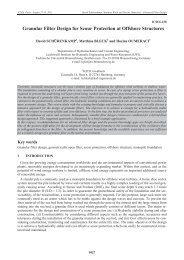 Granular Filter Design for Scour Protection at Offshore Structures