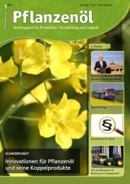 Ölpresse NF 500 - Pflanzenöl Fachmagazin