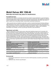 Mobil Delvac MX 15W-40 Mineralsk