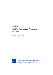 JZ4760 Mobile Application Processor - Hands.com