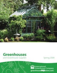 1-888-281-9337 - International Greenhouse Company