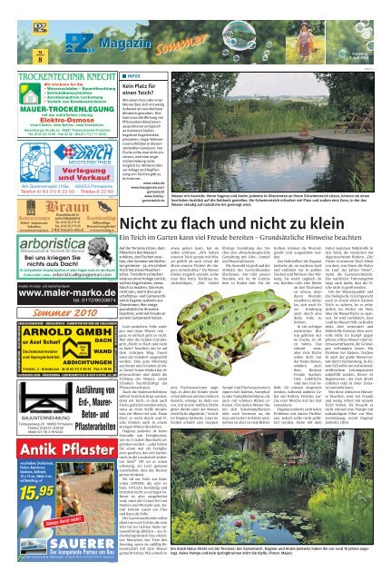 Magazin â€žSommerâ€œ mit Trends & Tipps - Pirmasenser Zeitung