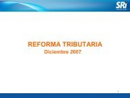 REFORMA TRIBUTARIA - Banco de Machala
