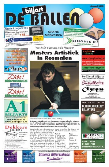 Masters Artistiek in Rosmalen - De Biljart Ballen