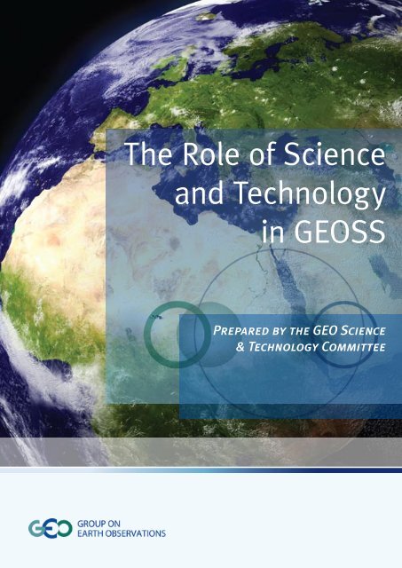 The Role of Science and Technology in GEOSS - Group on Earth ...