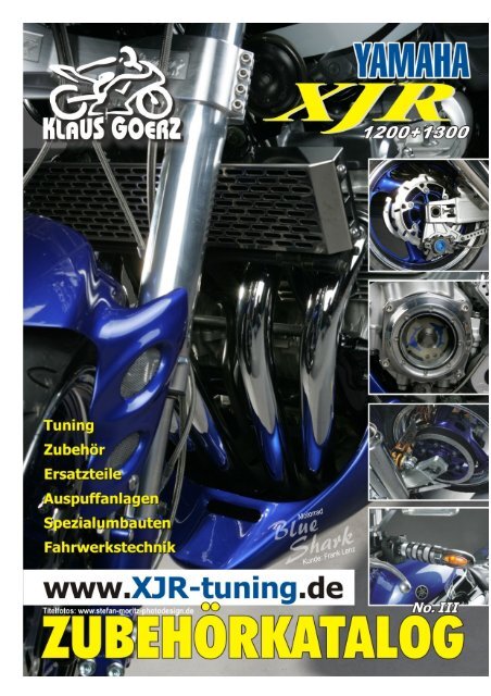 XJR Katalog 2009 - Klaus Goerz