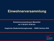 Präsentation zur Einwohnerversammlung am 11 ... - Stadt Zwickau