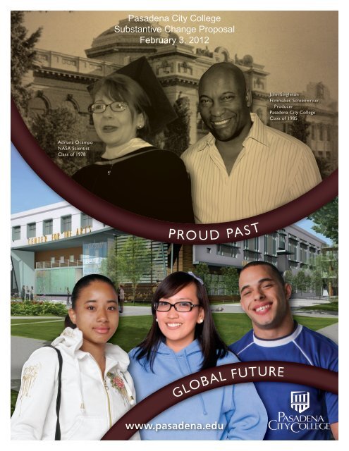 Substantive Change Proposal - PCC Online - Pasadena City College