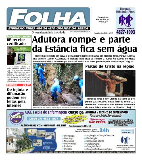 Download da Edição em PDF - Folha Ribeirão Pires