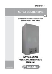 ANTEA CONDENSING - Portsdean Technical