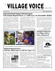 September 2006 - The Village Voice of Ottawa Hills