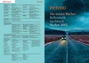 Pendo Herbst 2012 - Piper Verlag GmbH