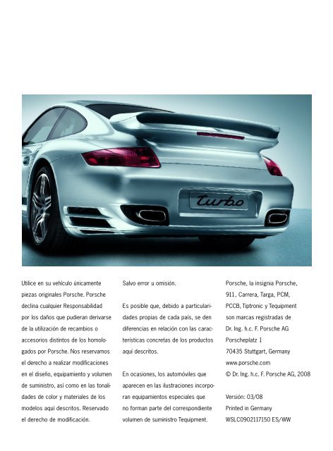 GRZ Tequipment 911 (996)