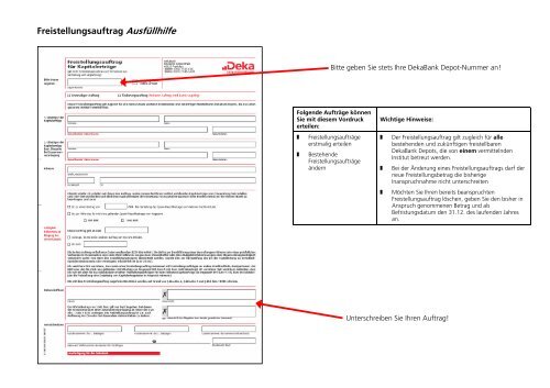 Formular - Taunus Sparkasse