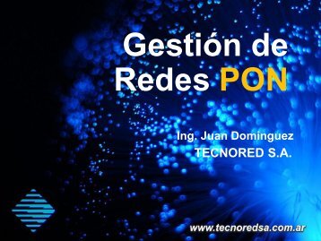 APROS+ Redes FTTH - TecnoRed