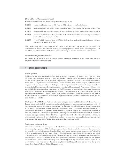 Scott Base and McMurdo Station - Antarctic Treaty Secretariat