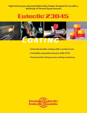 Eutectic 23045.indd - Castolin Eutectic