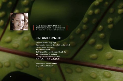 sinfOnieKOnzert - Philharmonie Südwestfalen