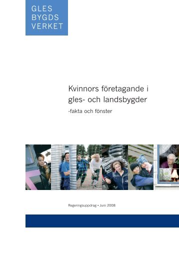 Kvinnors företagande i gles- och landsbygder