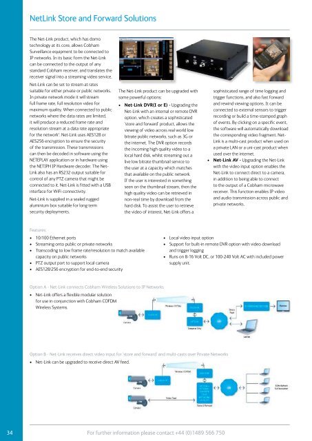 COFDM - Video, Audio Telemetry and IP Products