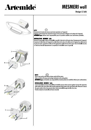 MESMERI wall - Artemide