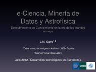 e-Ciencia, Minería de Datos y Astrofísica - Spanish Virtual Observatory