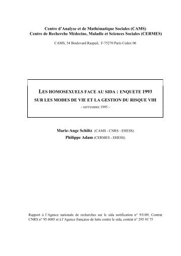 Le rapport 91-93 - La France Gaie et Lesbienne