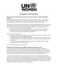 Read the UN Women's Frequently Asked Questions - Citizens for ...