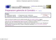 Galenica / Preparazioni galeniche di Cannabis Ã¢Â†Â” - Enciclopedia di ...