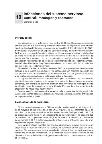 Infecciones del sistema nervioso - AsociaciÃ³n Colombiana de ...
