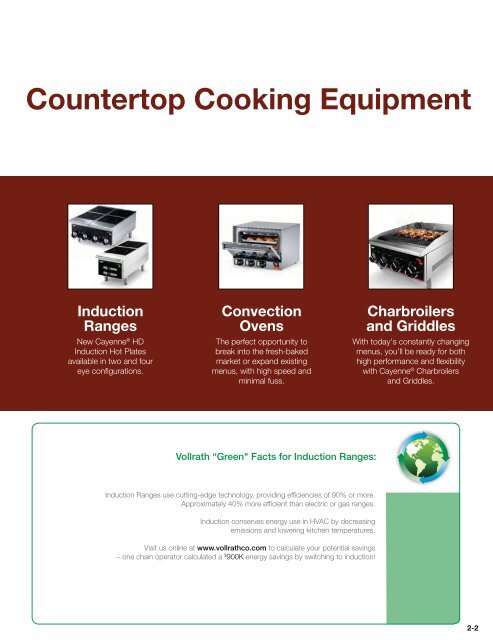 Countertop Cooking Equipment - Greenfield World Trade