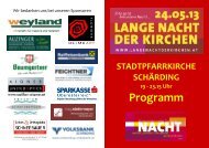 Programm - pfarre-schaerding